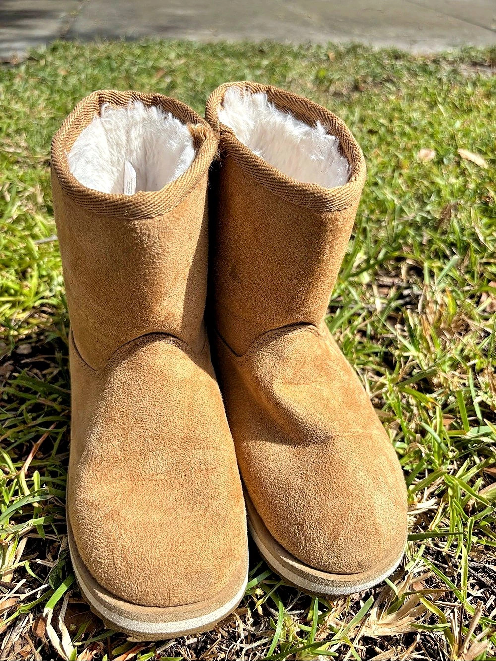 George Faux Fur Lined Boots Girls Size 1
